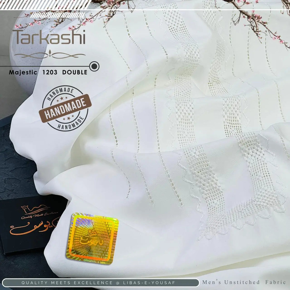 Butter Blend TarKashi | Crafted by Libas e Yousaf | Shade 1203 – Majestic