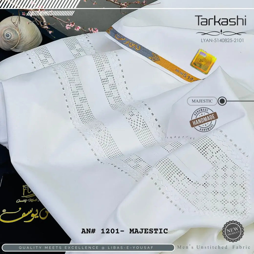 Butter Blend TarKashi | Crafted by Libas e Yousaf | Shade 1201 – Majestic