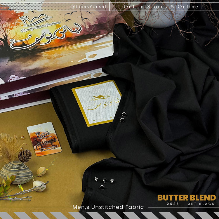 BUTTER BLEND - JET BLACK - SILK LESS BLACK SHINE - 2025