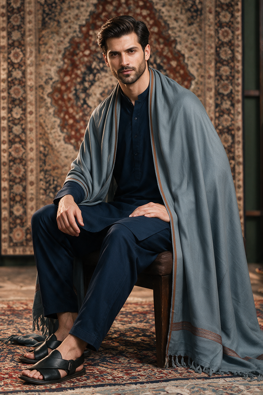 Men Shawl - 1004