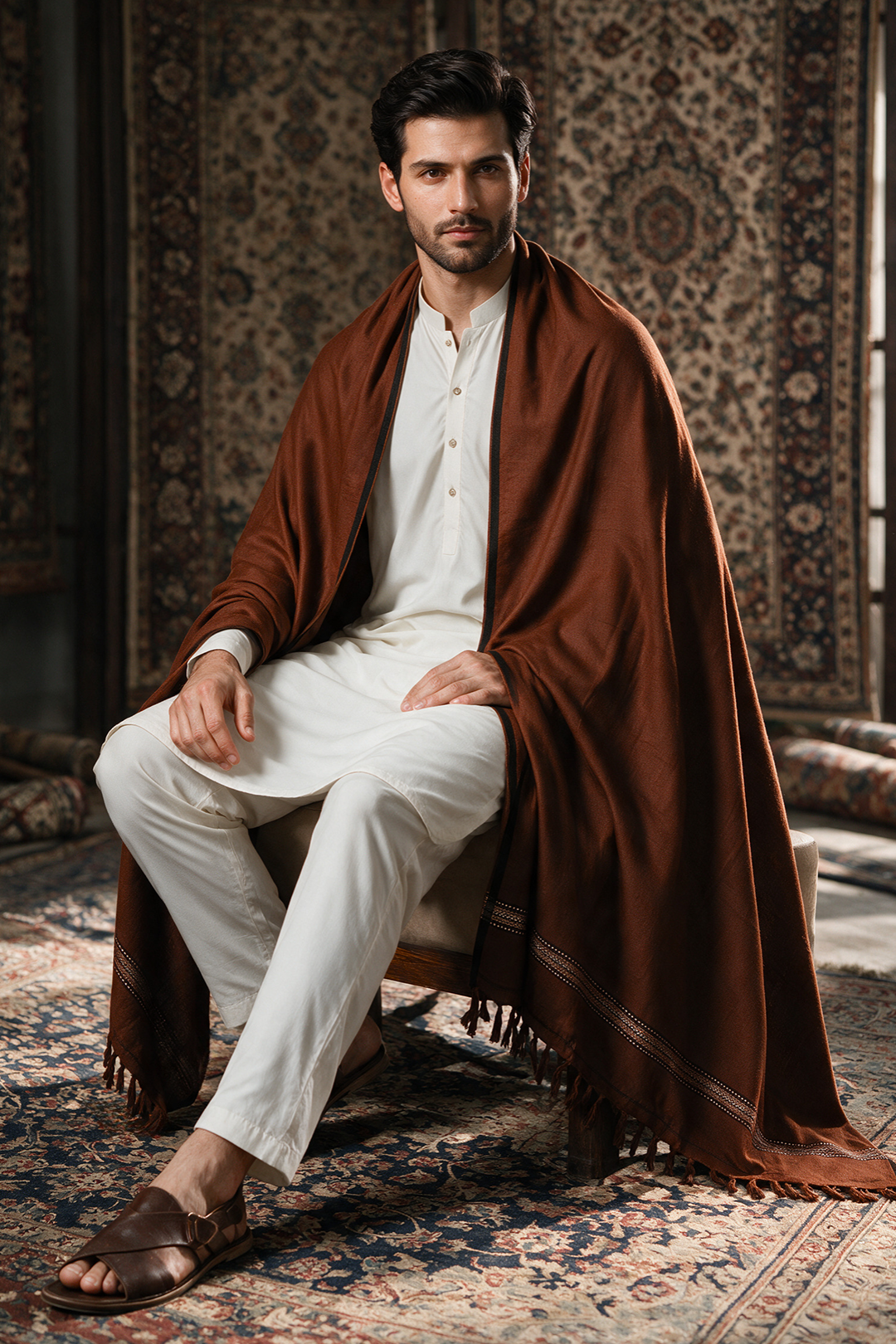 Men Shawl - 1007