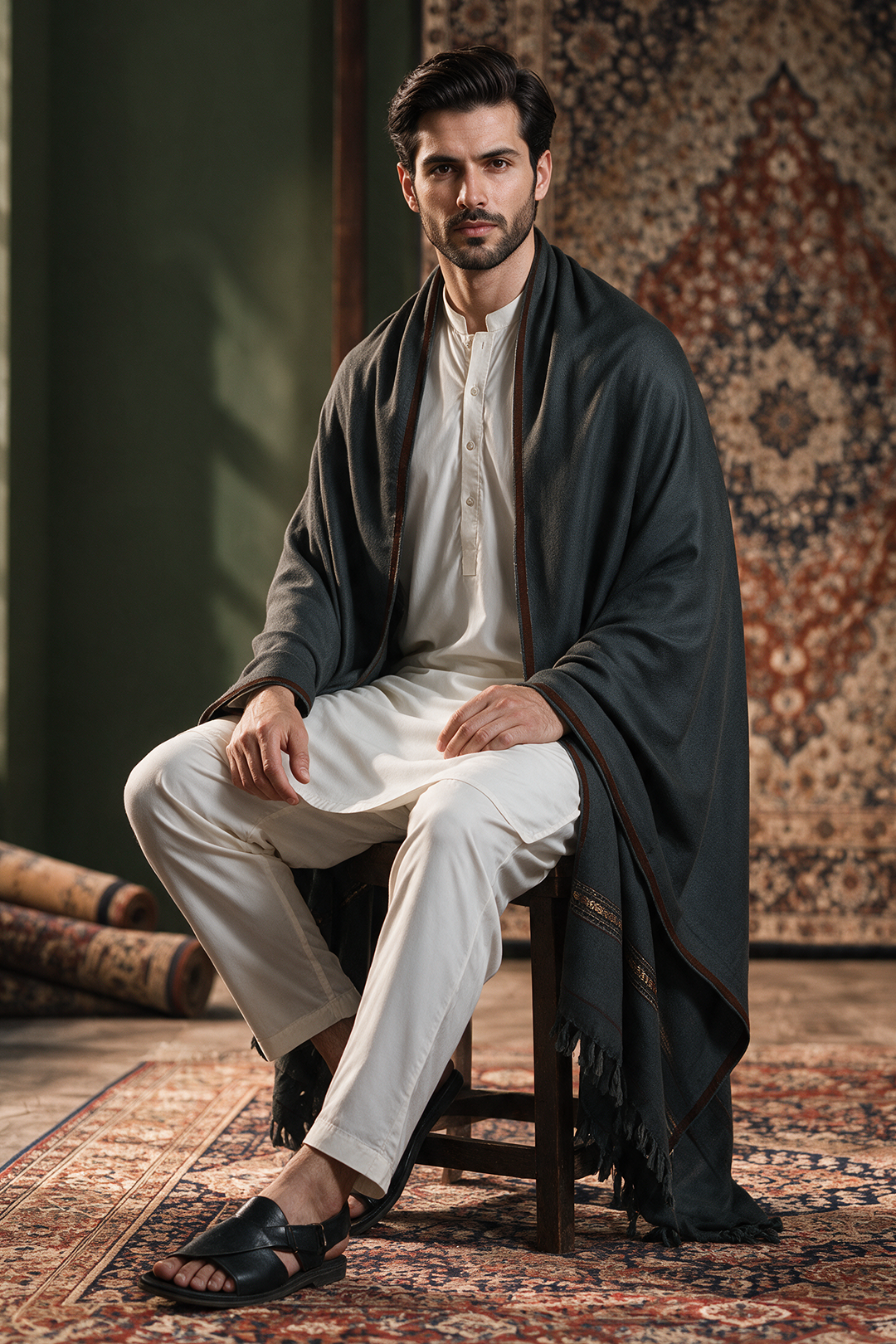 Men Shawl - 1004