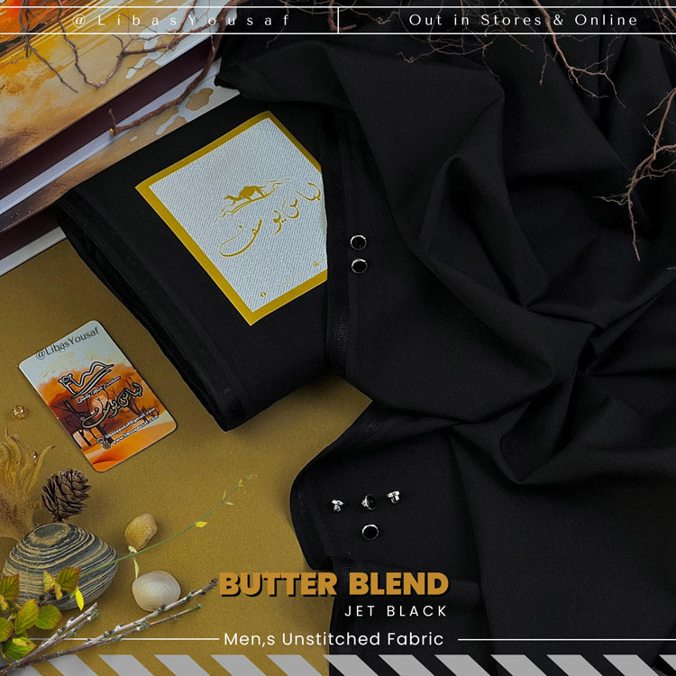 BUTTER BLEND - JET BLACK - SILK LESS BLACK SHINE - 2025