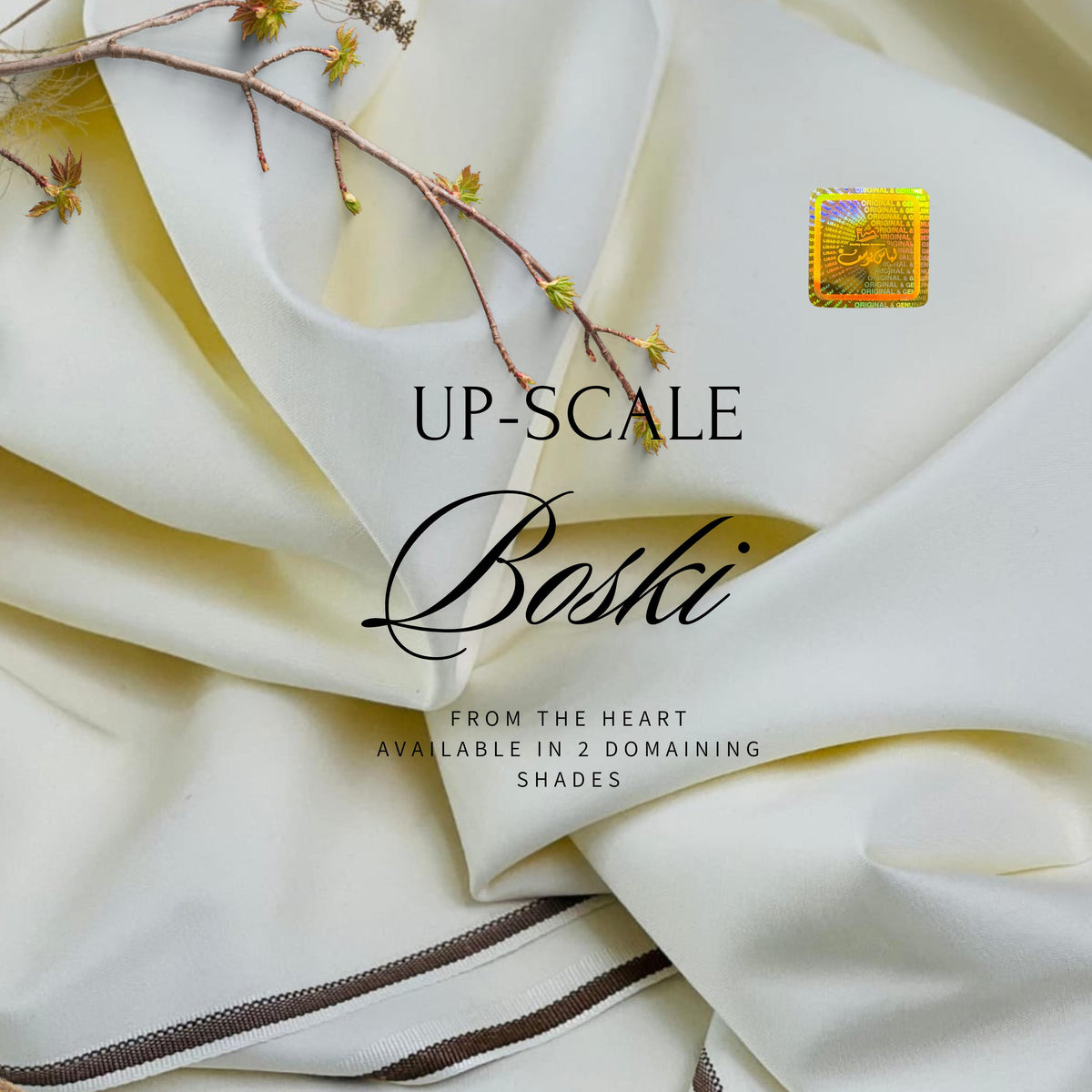 UP SCALE BOSKI VISTA WHITE