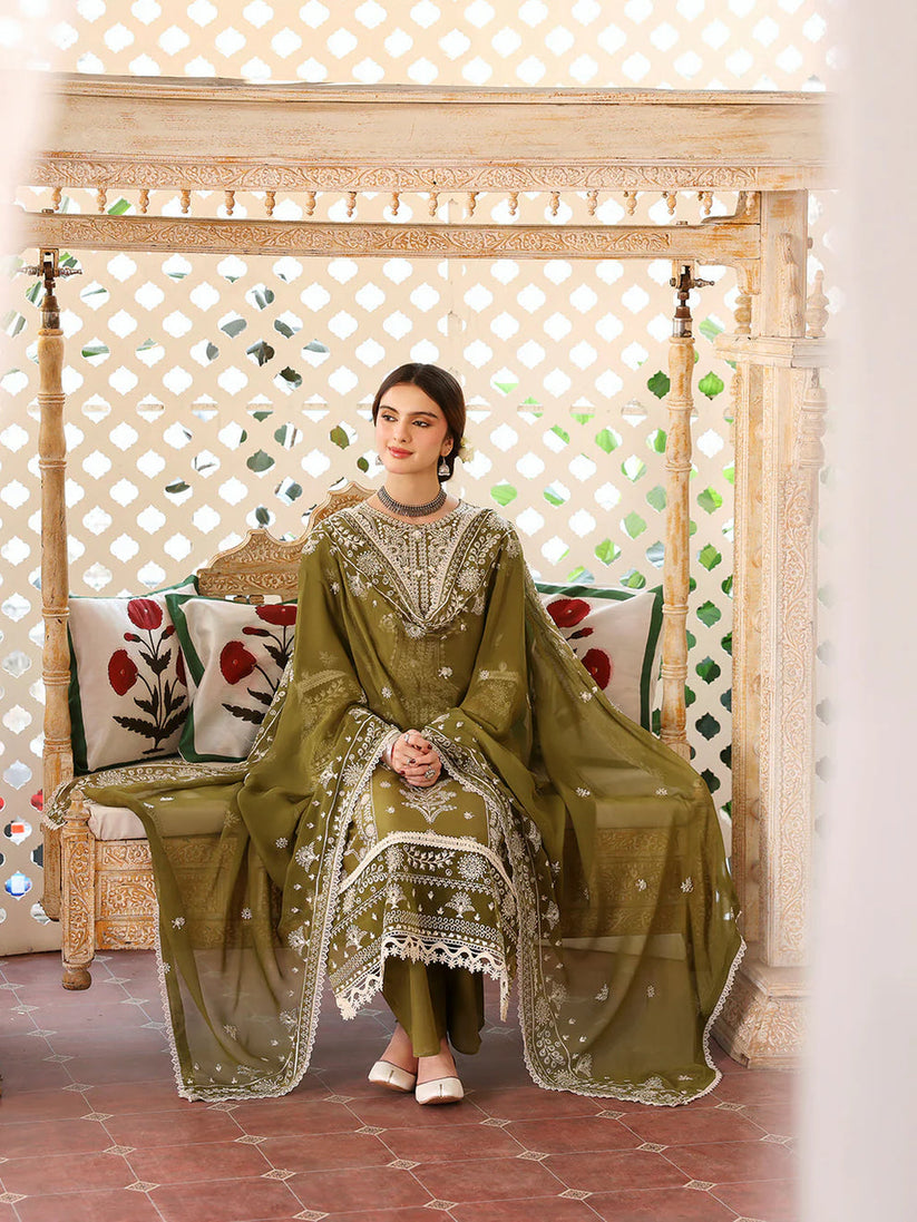 DHANAK EMB 3PC SUIT BH -001050